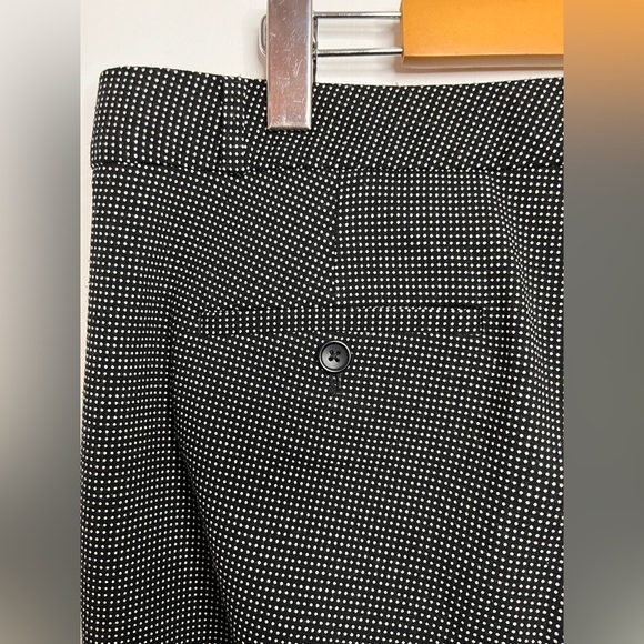 Banana Republic Black and White Avery  Pant Size 10 - Picture 8 of 10